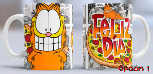 Taza personalizada Garfield