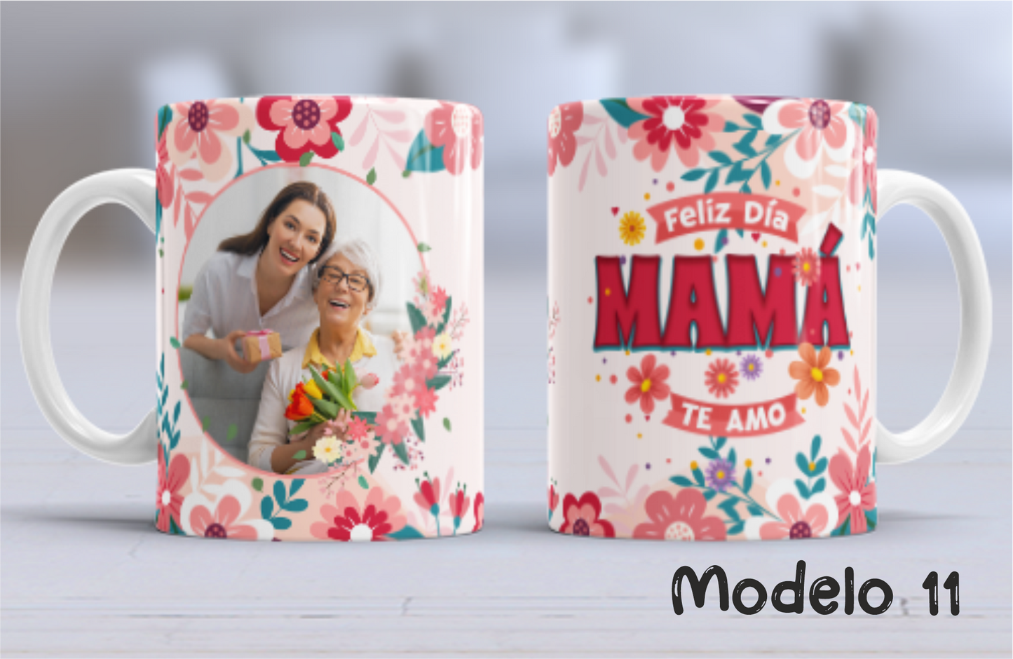 Taza personalizada Día de la Madre con foto