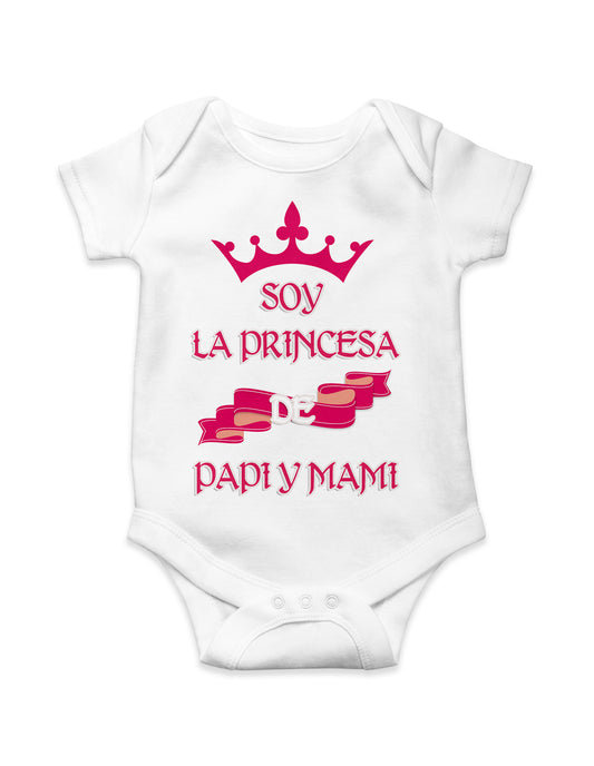 Body bebé "Soy la princesa"