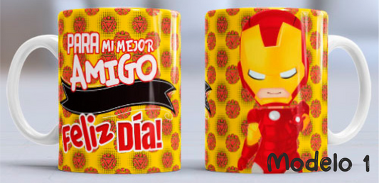 Taza personalizada Ironman