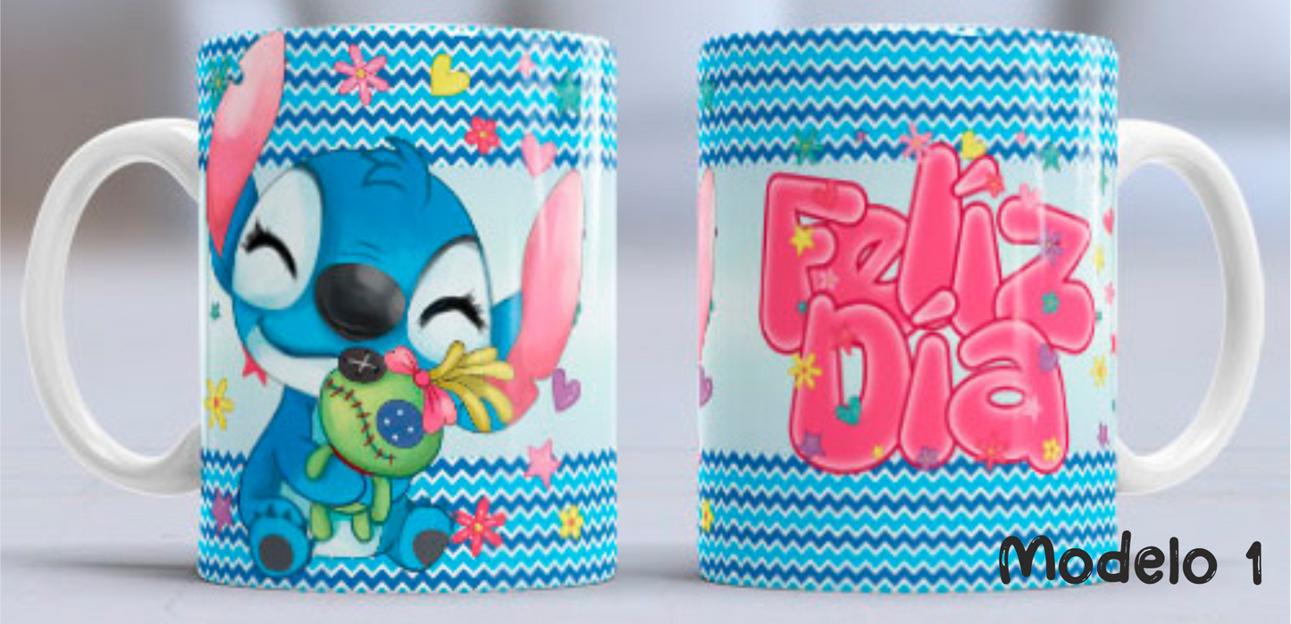 Taza personalizada Lilo & Stitch