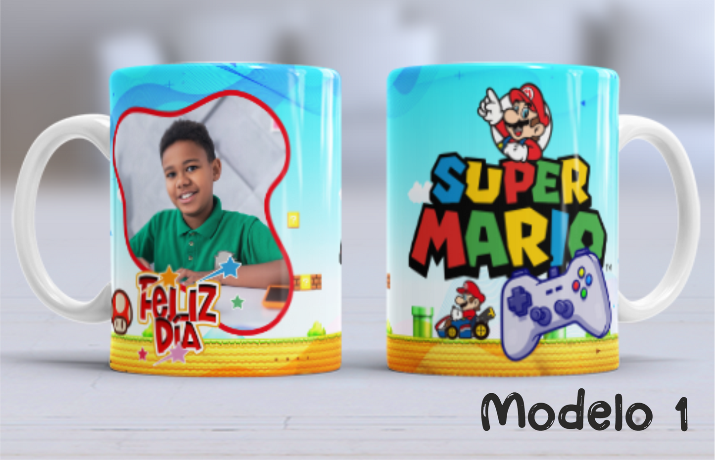 Taza personalizada Mario Bross