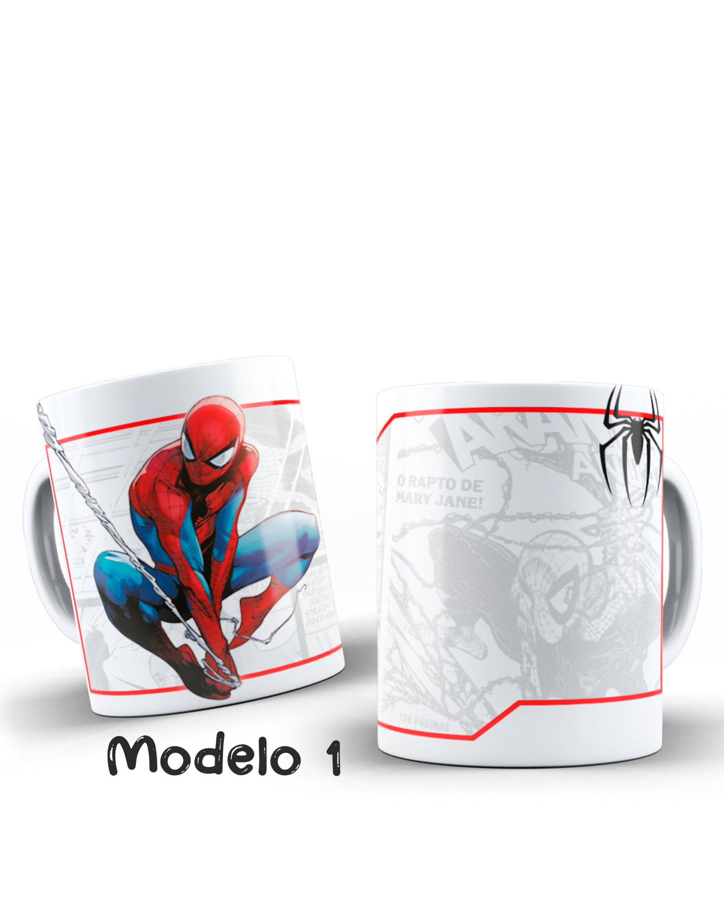 Taza personalizada Spiderman