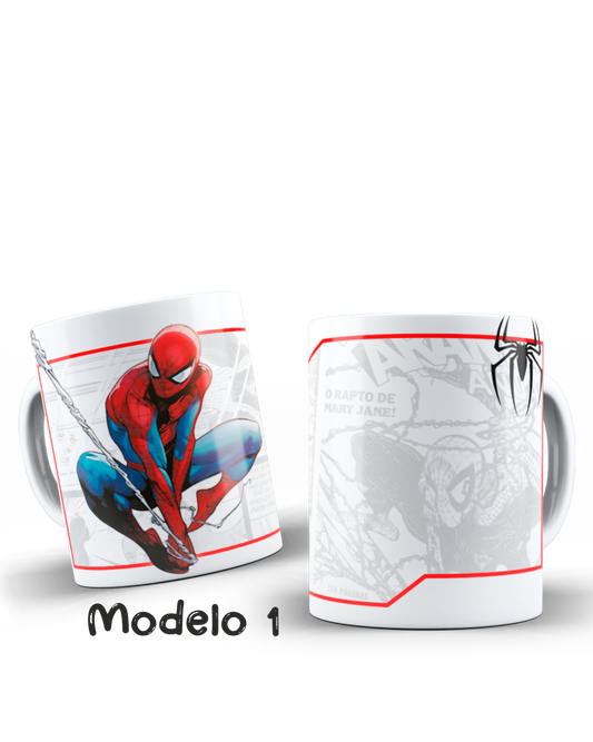 Taza personalizada Spiderman