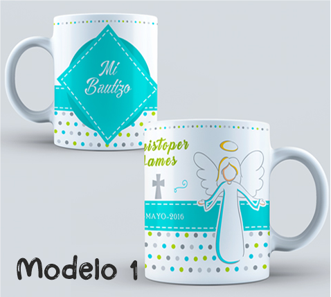 Taza personalizada Bautizo