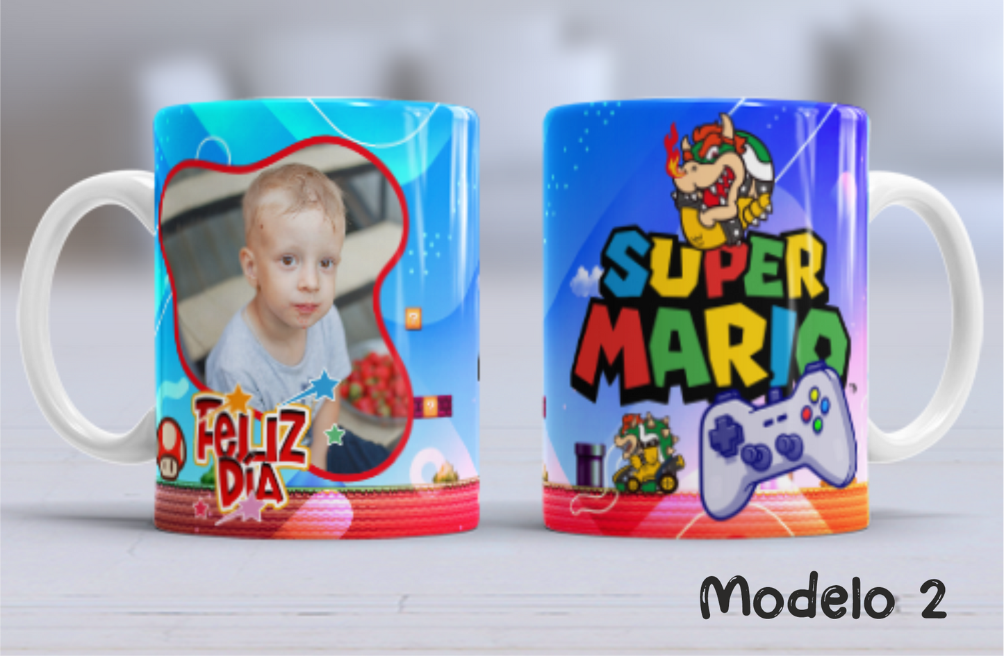 Taza personalizada Mario Bross