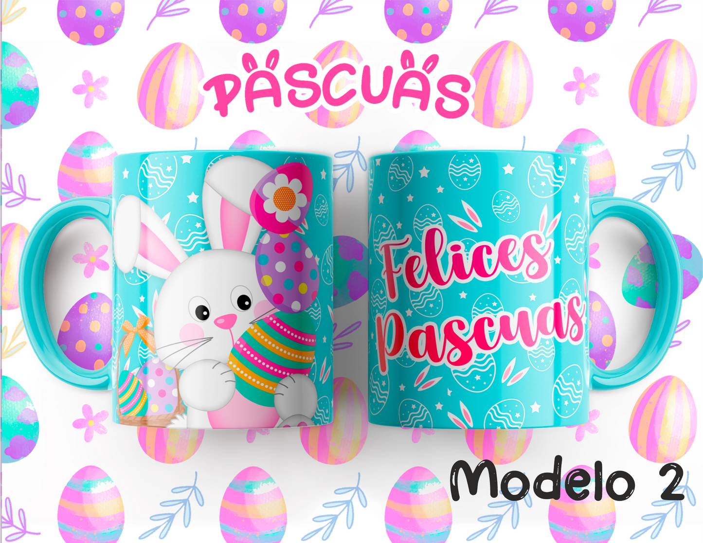 Taza personalizada Pascua