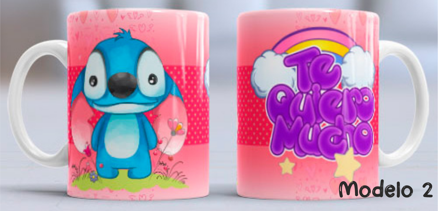 Taza personalizada Lilo & Stitch