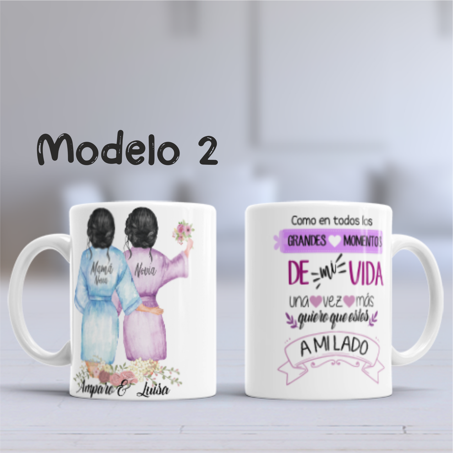 Taza personalizada Dama de Honor