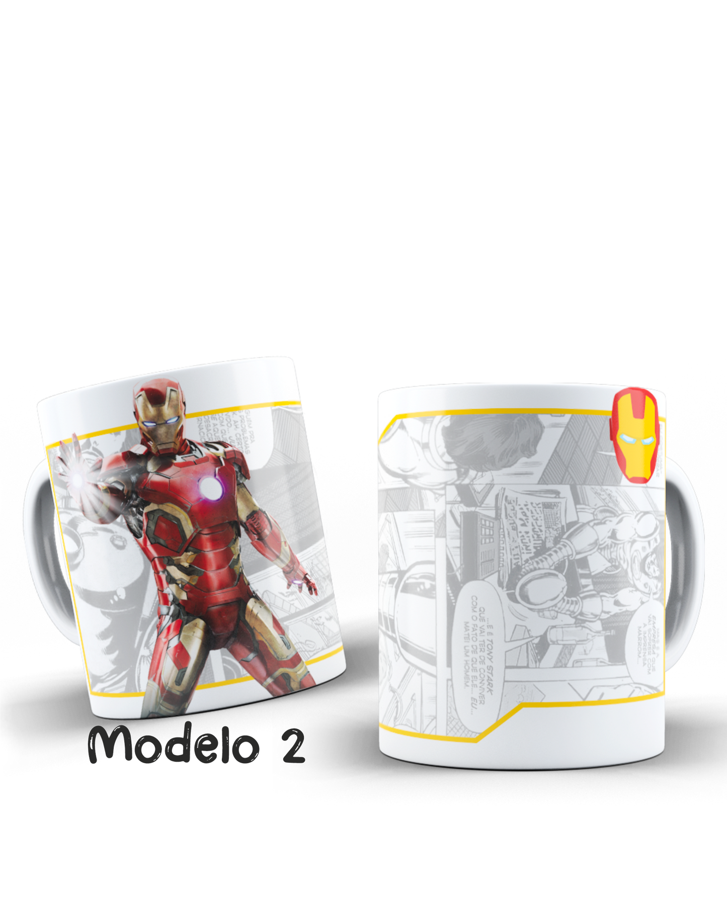 Taza personalizada Ironman