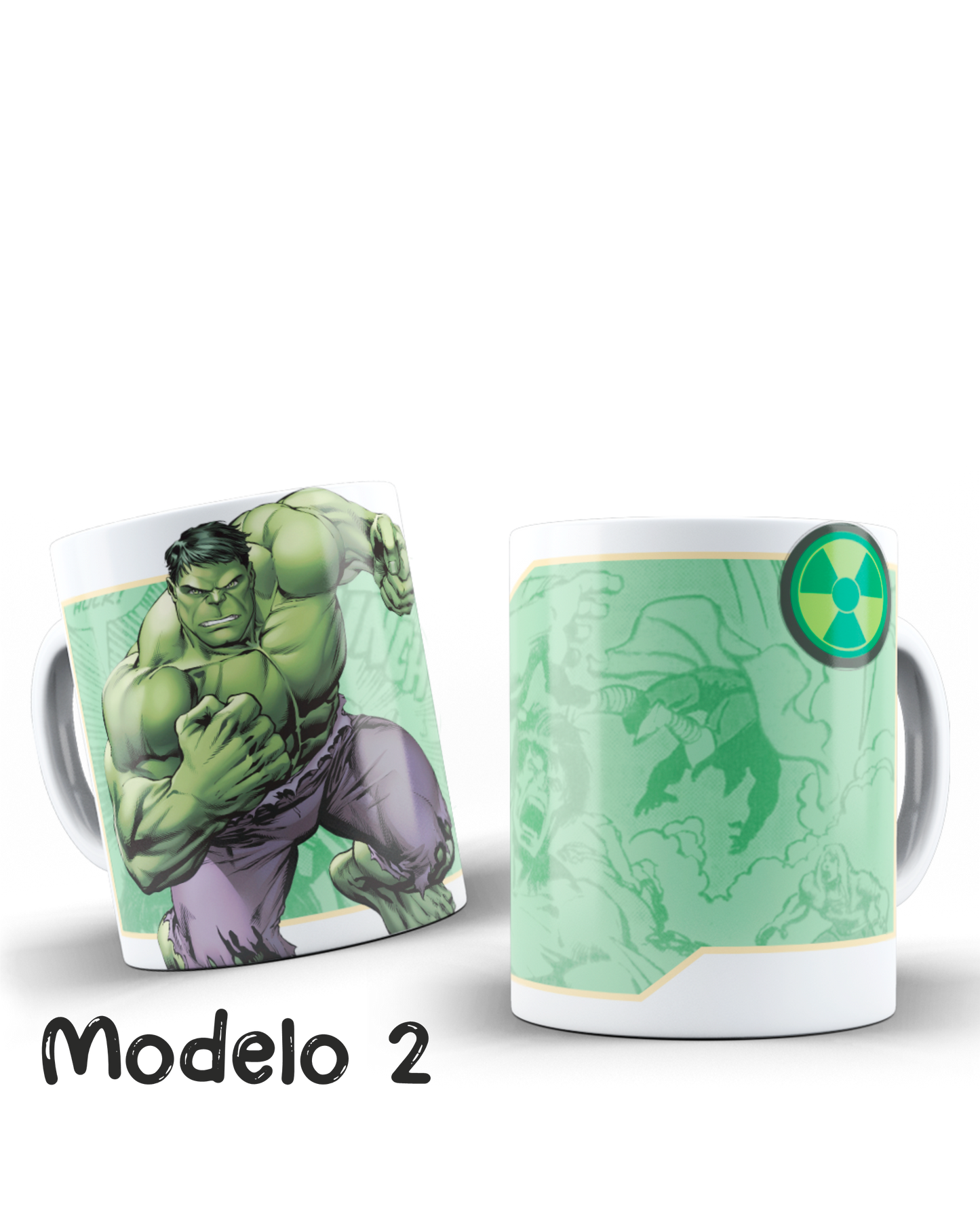 Taza personalizada Hulk