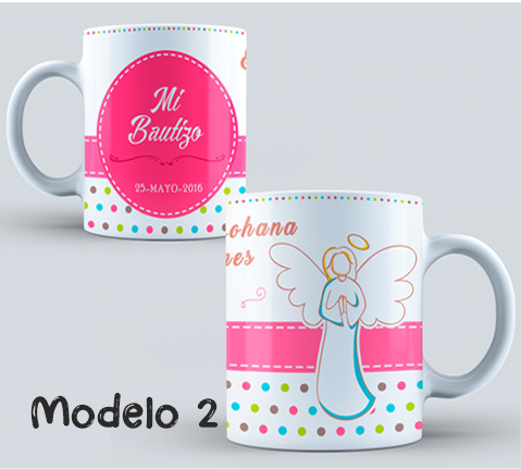 Taza personalizada Bautizo