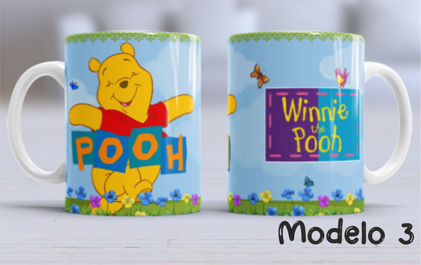 Taza personalizada Winnie de Pooh