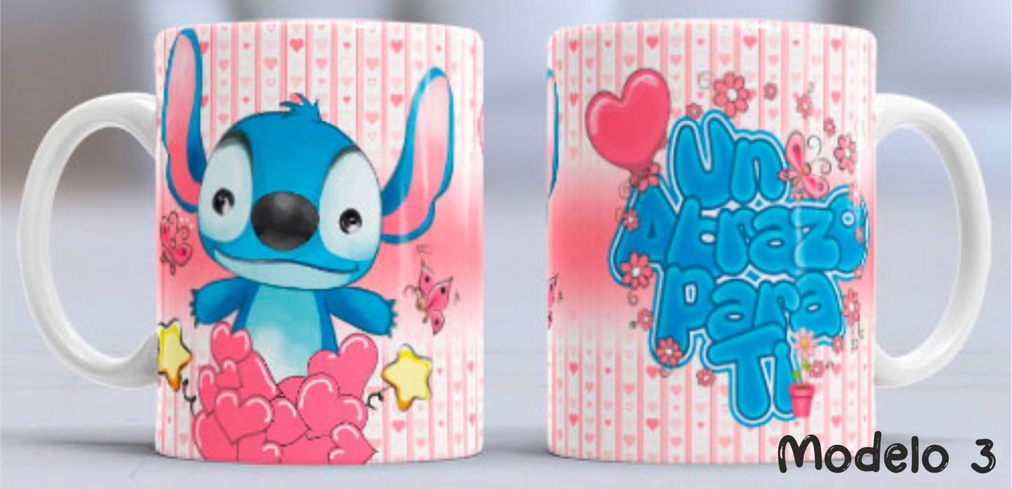 Taza personalizada Lilo & Stitch