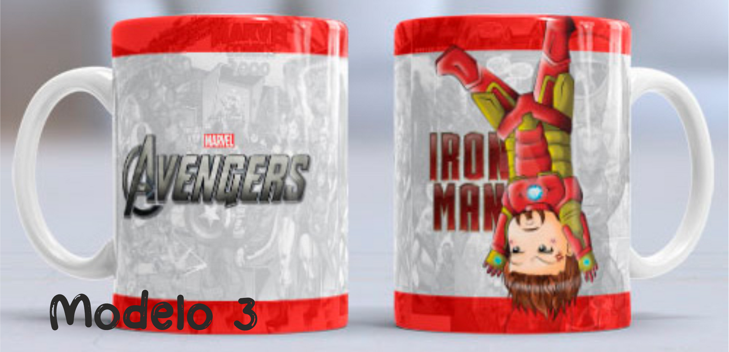 Taza personalizada Ironman