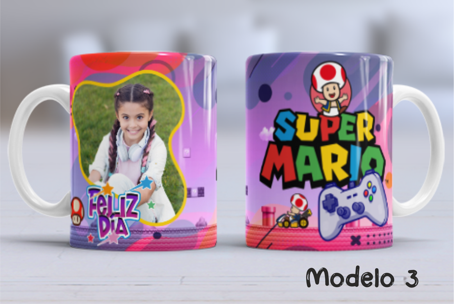 Taza personalizada Mario Bross