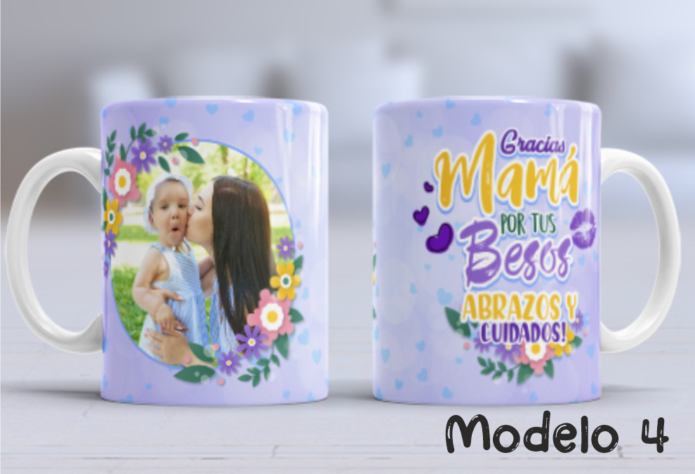 Taza personalizada Día de la Madre con foto