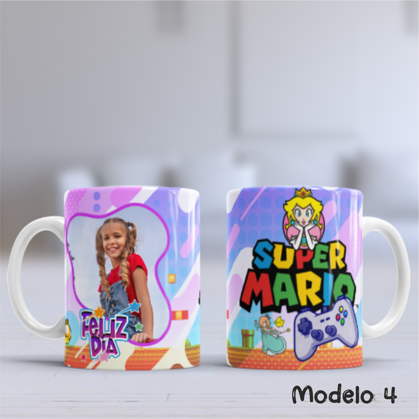 Taza personalizada Mario Bross