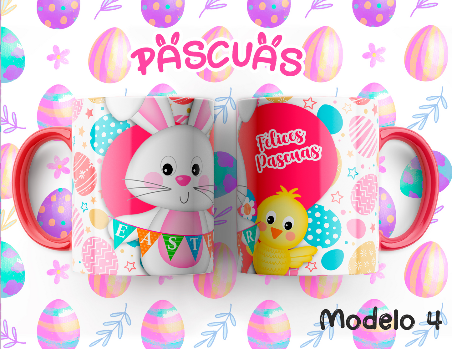 Taza personalizada Pascua