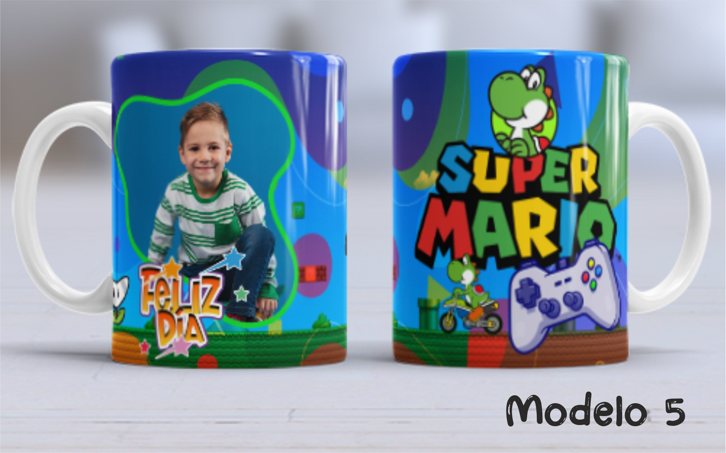 Taza personalizada Mario Bross