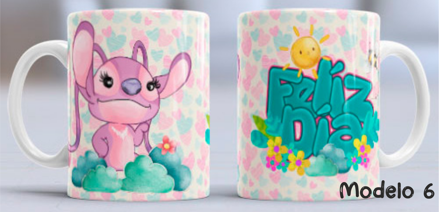 Taza personalizada Lilo & Stitch