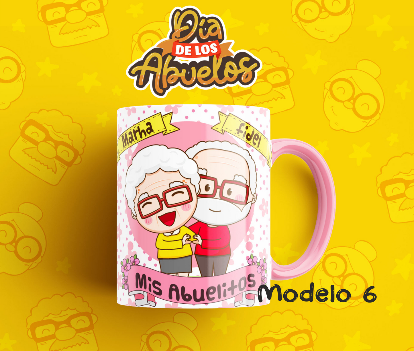 Taza personalizada Abuelos