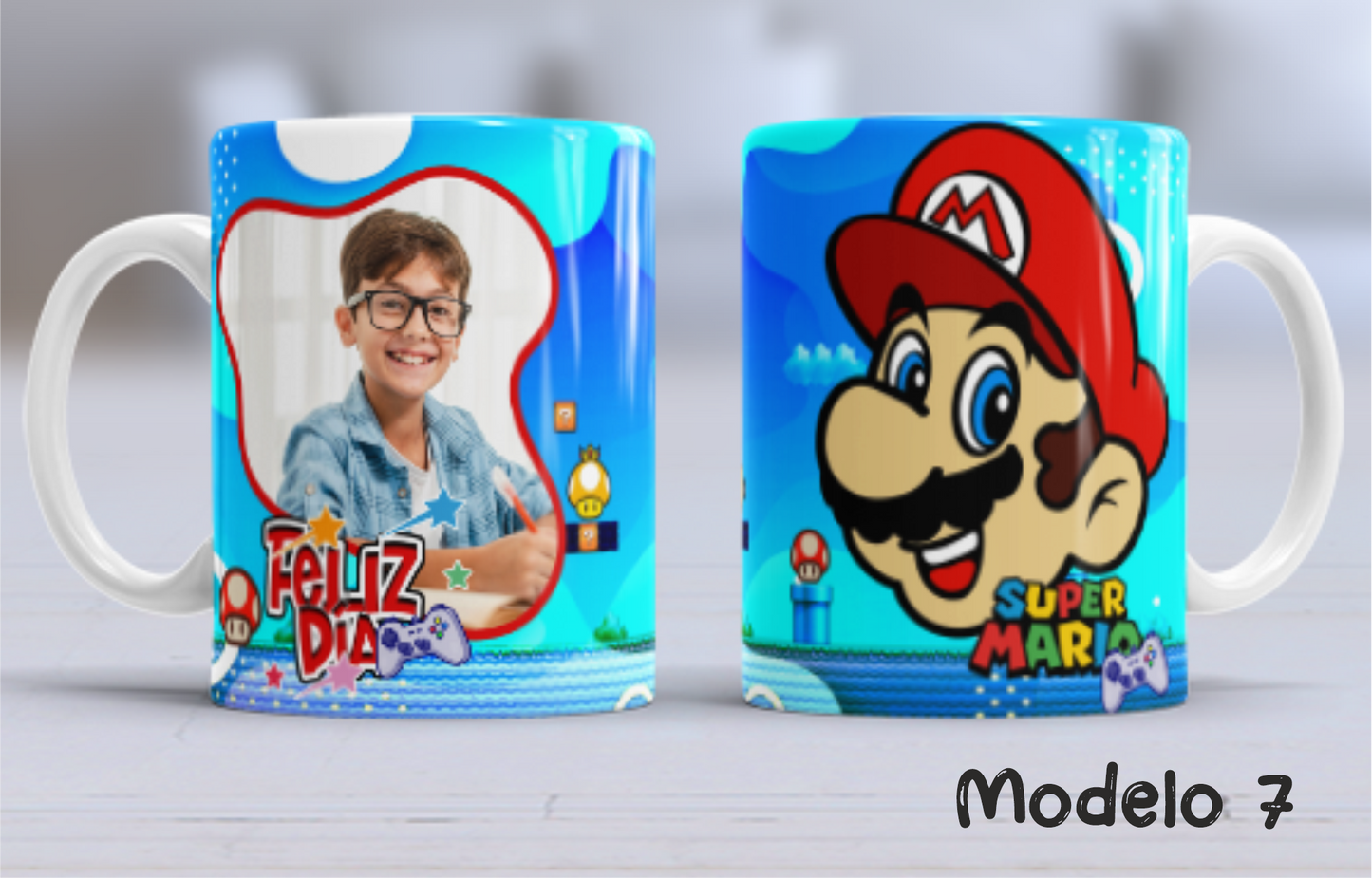 Taza personalizada Mario Bross