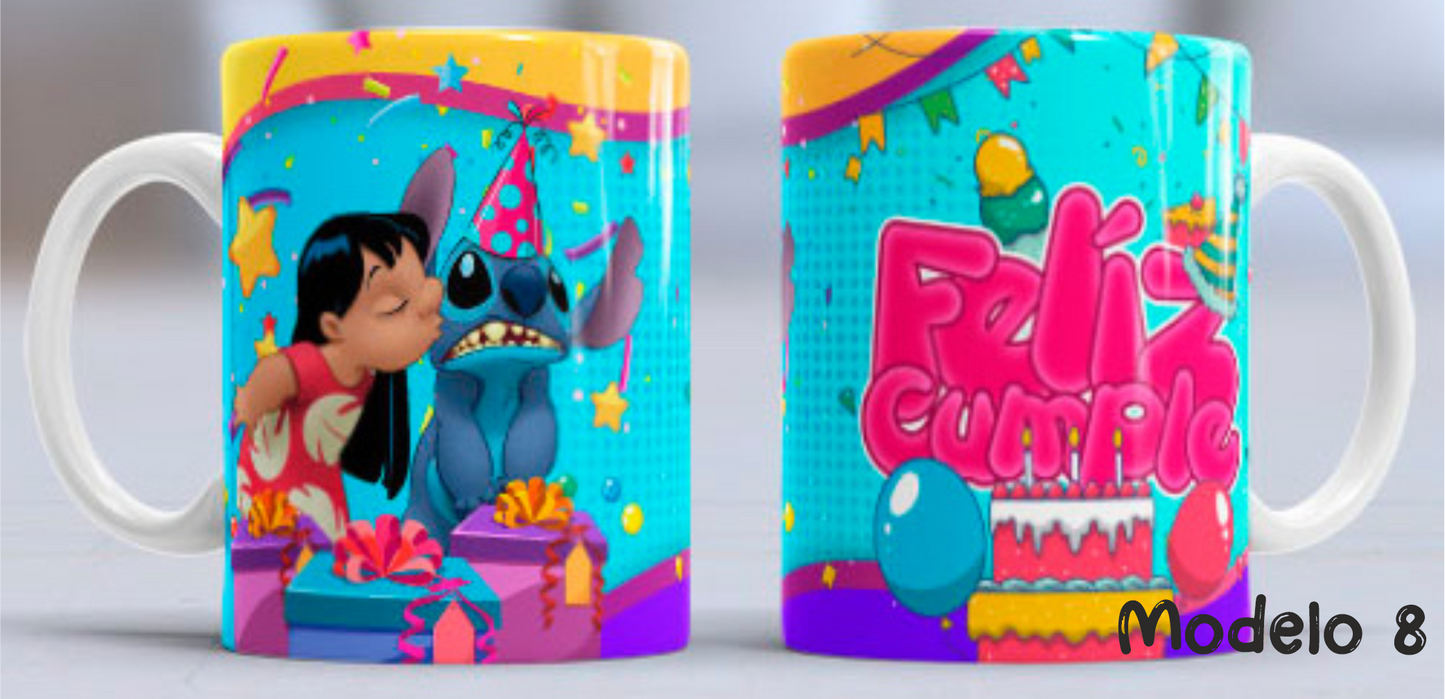 Taza personalizada Lilo & Stitch