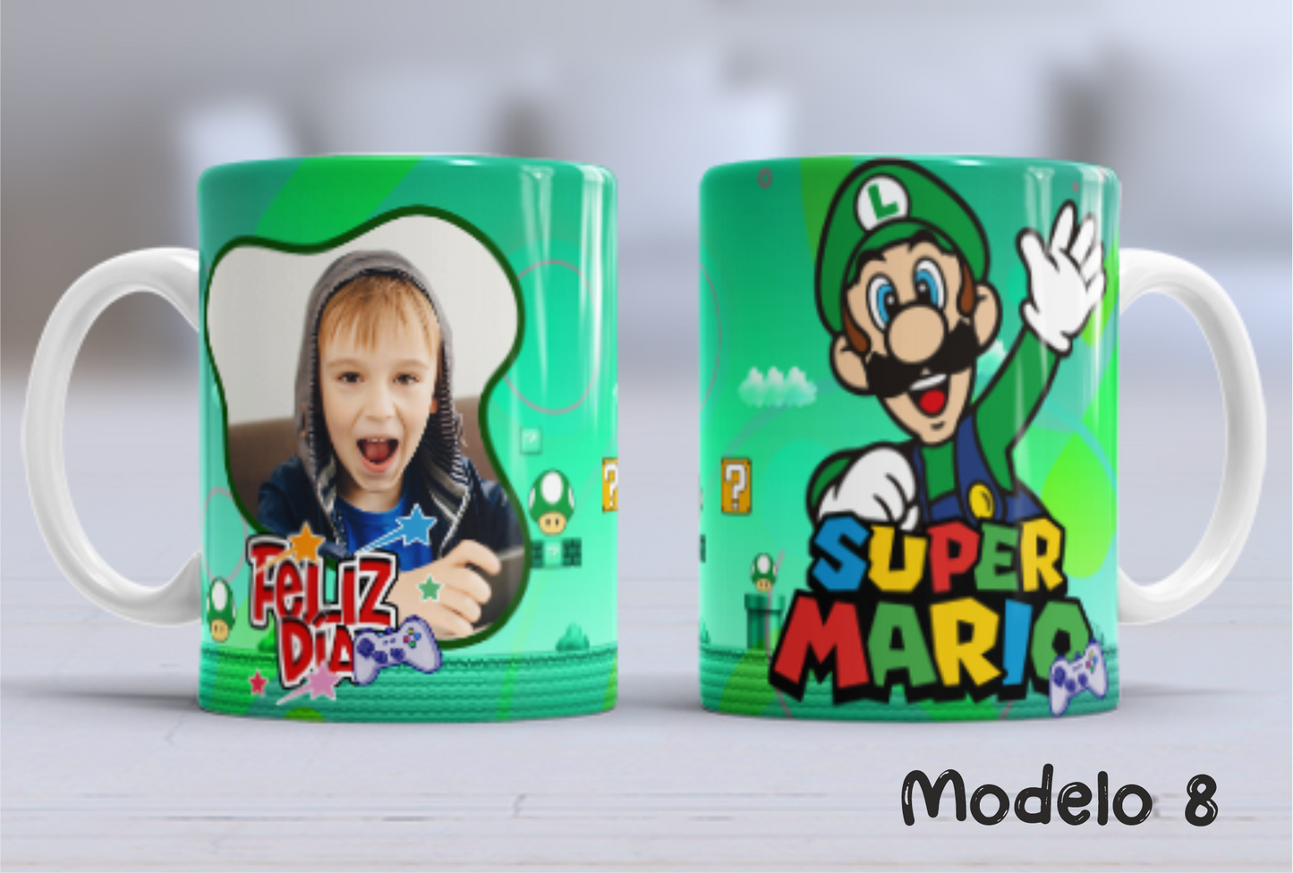 Taza personalizada Mario Bross