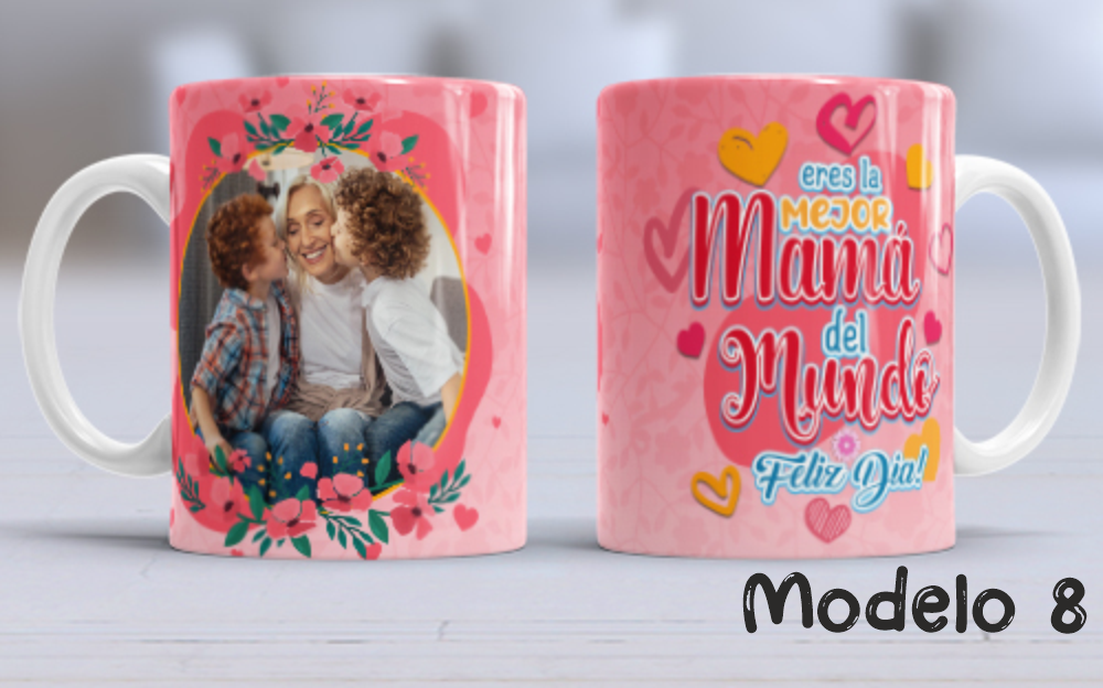 Taza personalizada Día de la Madre con foto