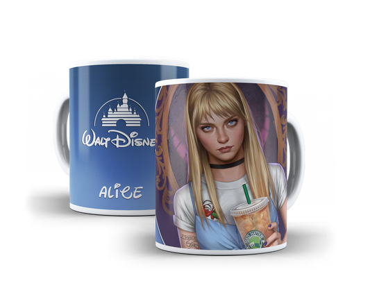 Taza personalizada Princesas Modernas