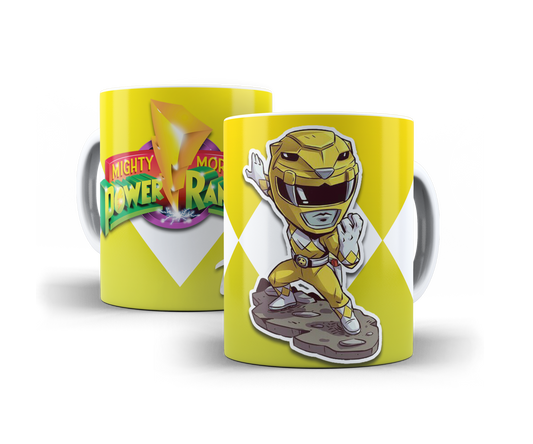 Taza personalizada Power Rangers