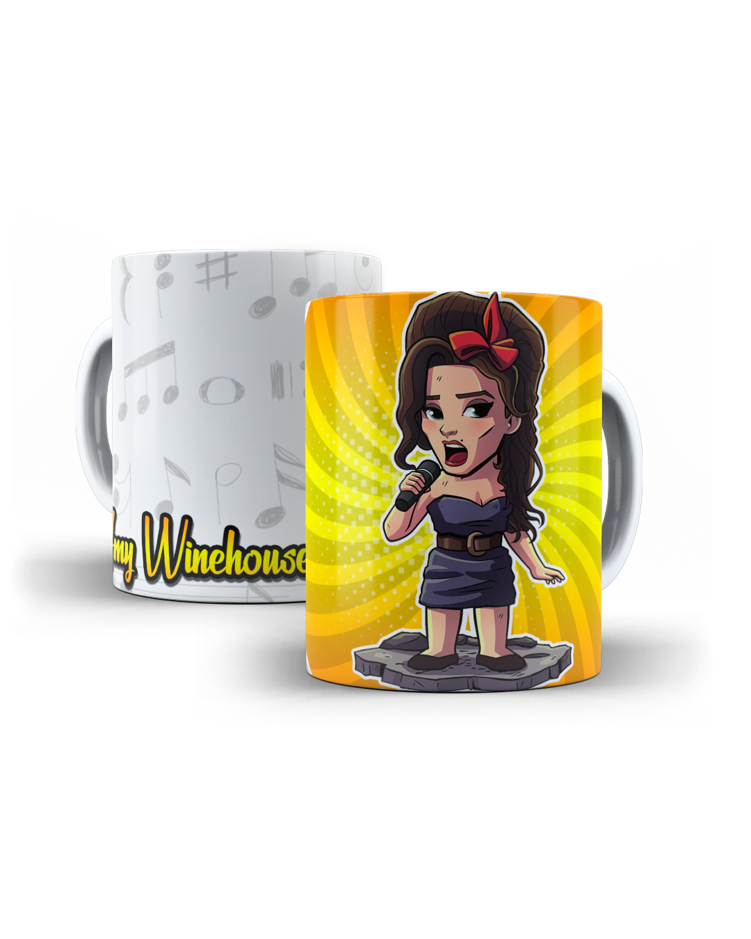 Taza personalizada Iconos de la Música