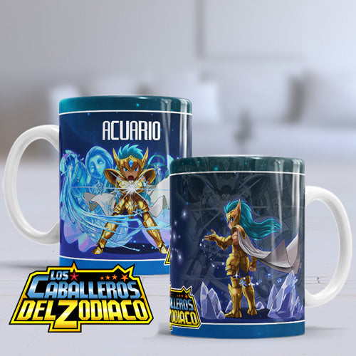 Taza personalizada Caballeros del Zodiaco