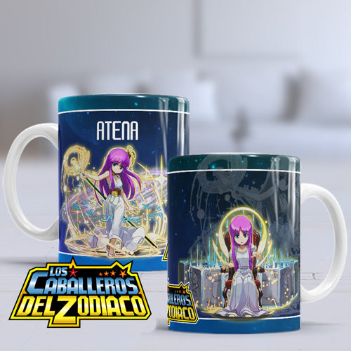 Taza personalizada Caballeros del Zodiaco