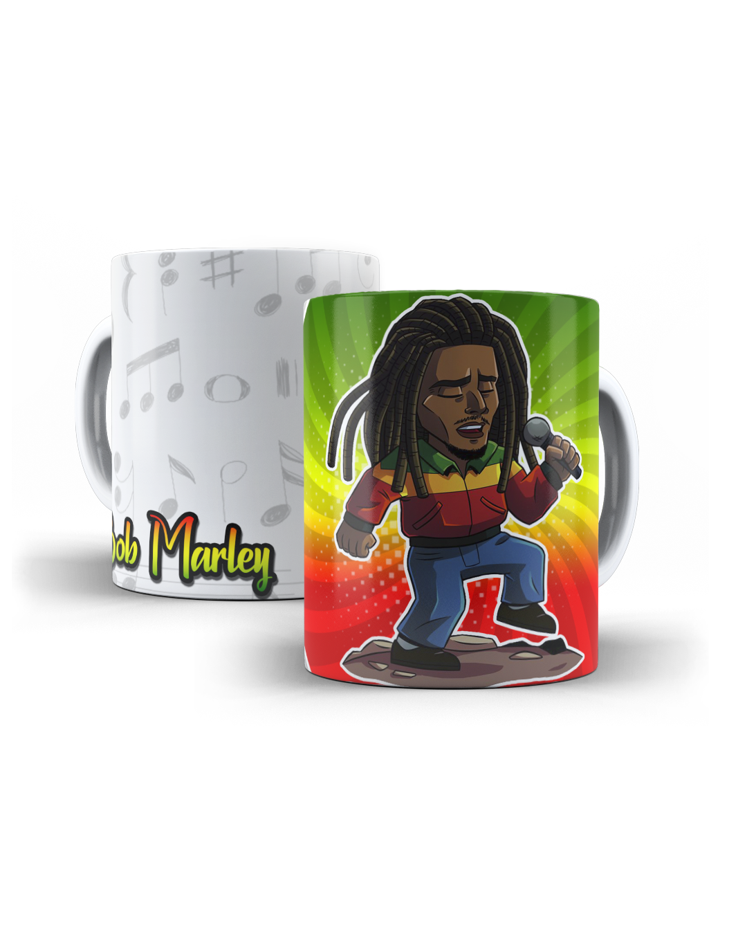 Taza personalizada Iconos de la Música