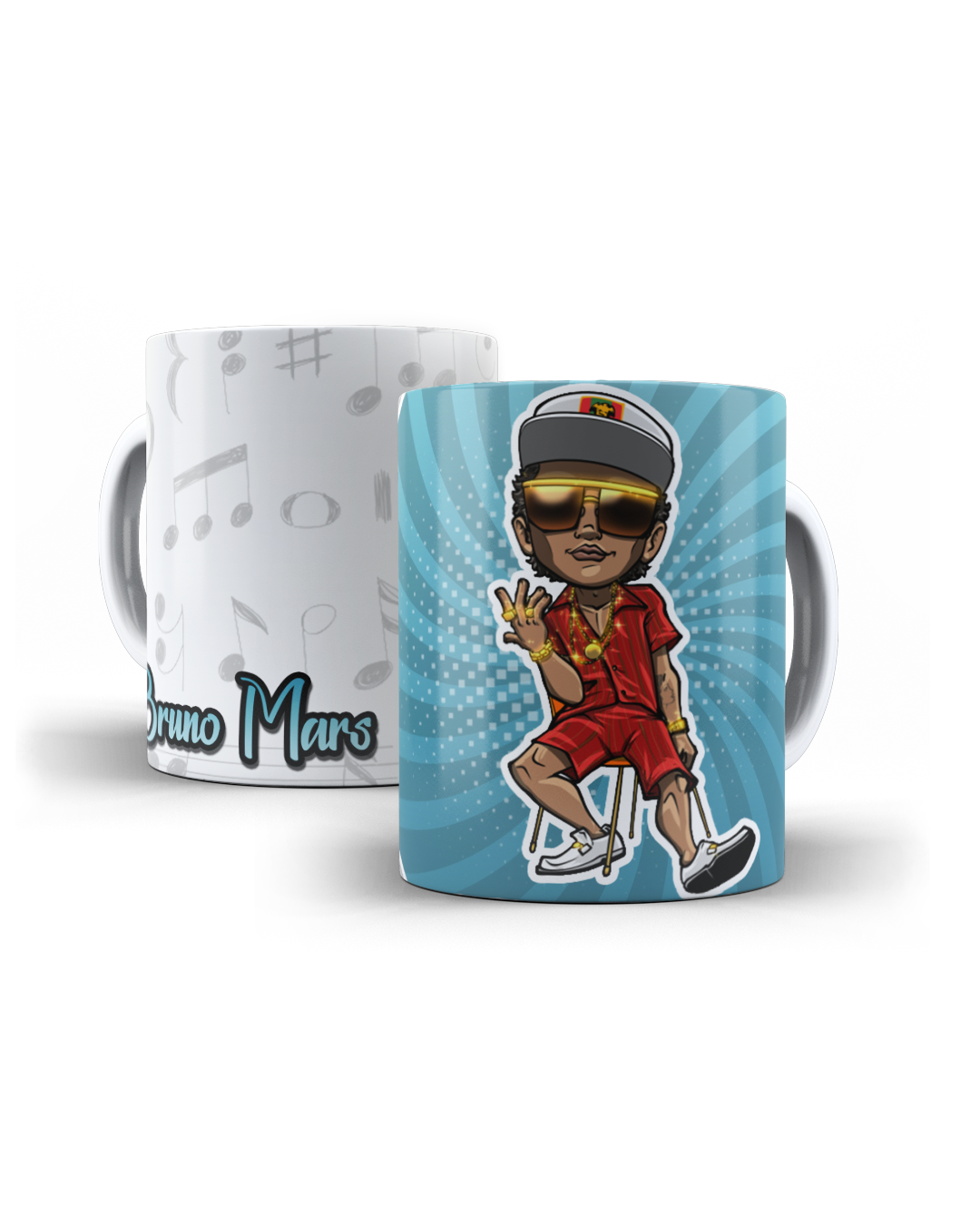 Taza personalizada Iconos de la Música