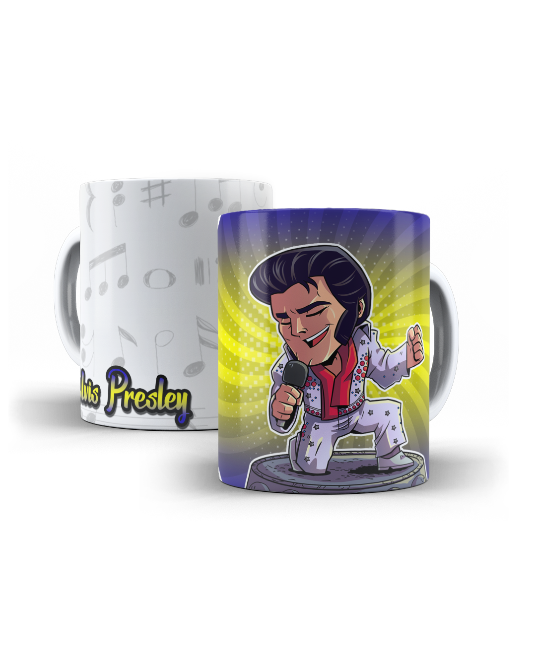 Taza personalizada Iconos de la Música