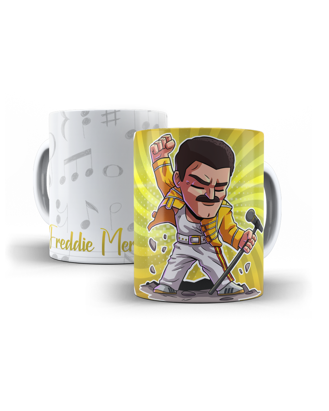 Taza personalizada Iconos de la Música