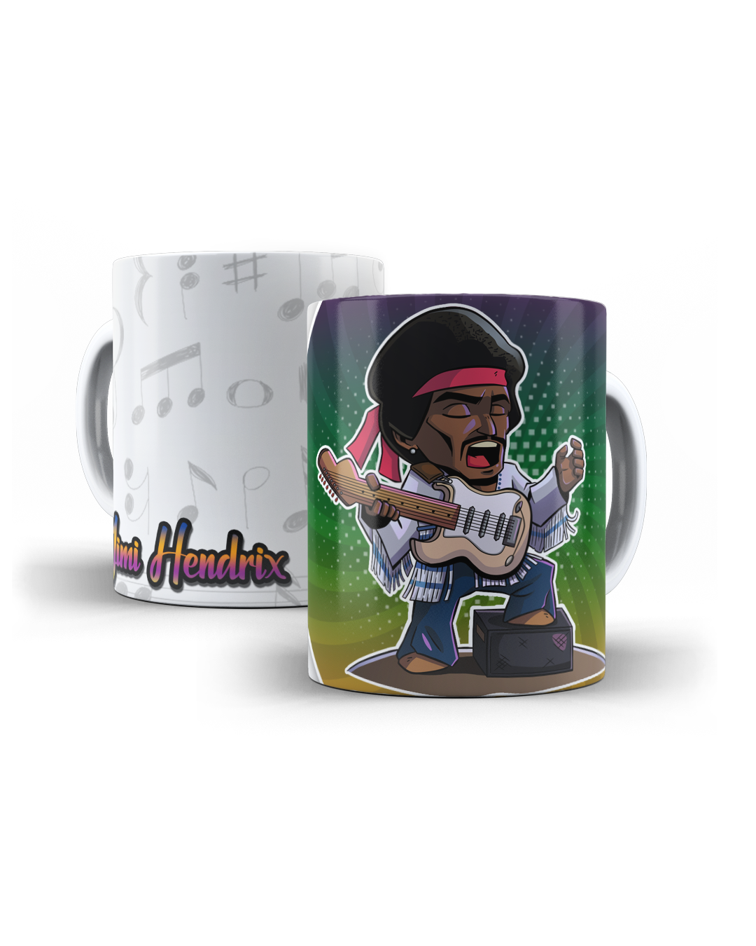 Taza personalizada Iconos de la Música