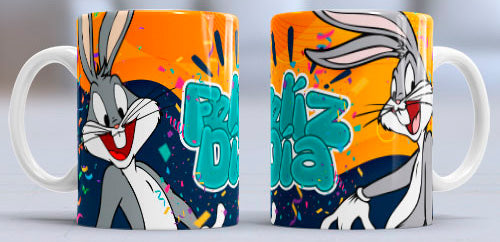 Taza personalizada Looney Tunes