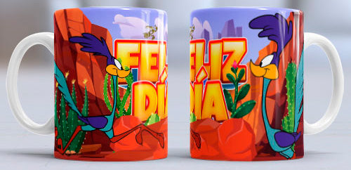 Taza personalizada Looney Tunes