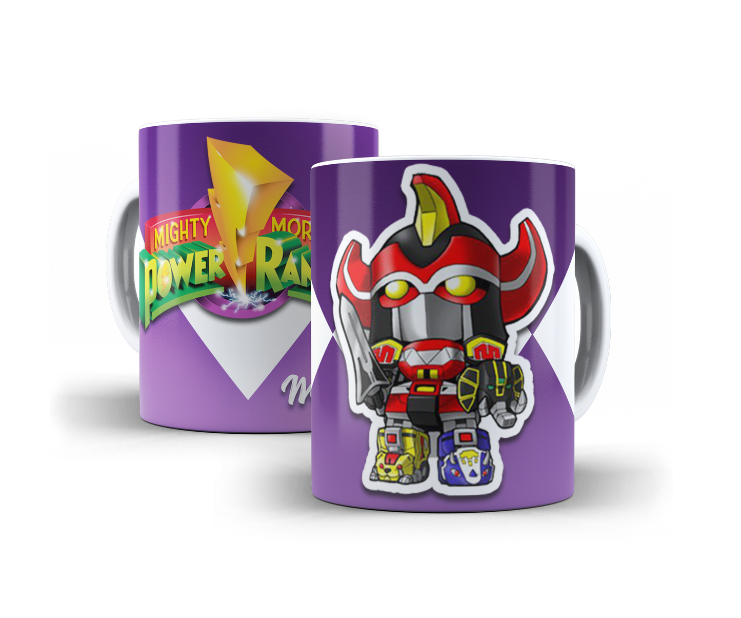 Taza personalizada Power Rangers