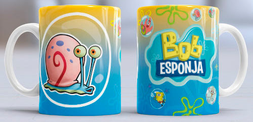 Taza personalizada Bob Esponja