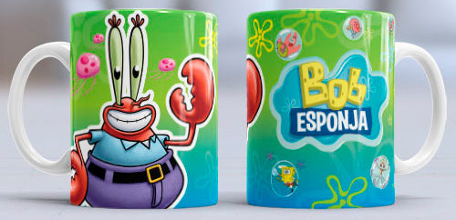 Taza personalizada Bob Esponja