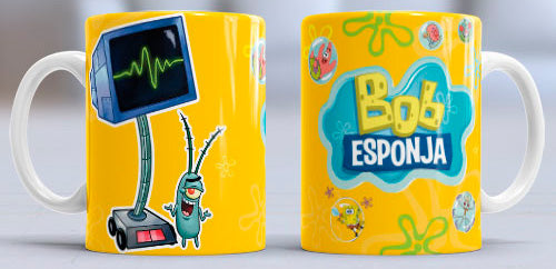 Taza personalizada Bob Esponja