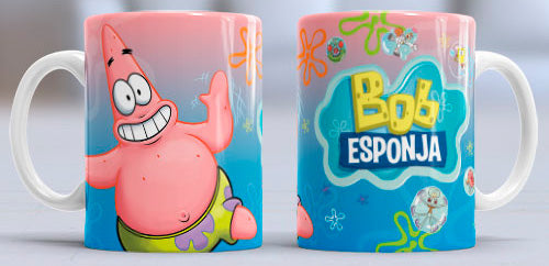 Taza personalizada Bob Esponja