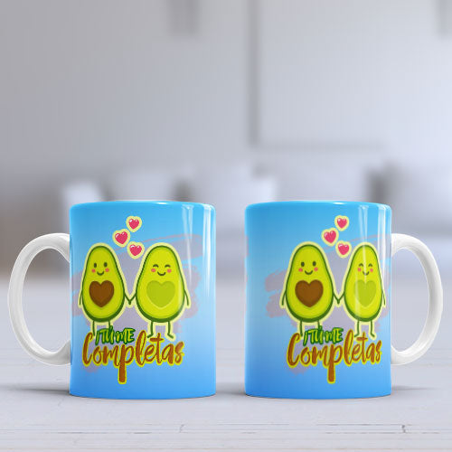 Taza personalizada Aguacates Enamorados