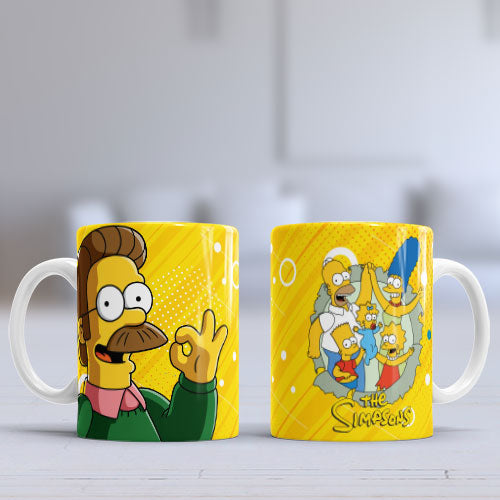 Taza personalizada Los Simpson