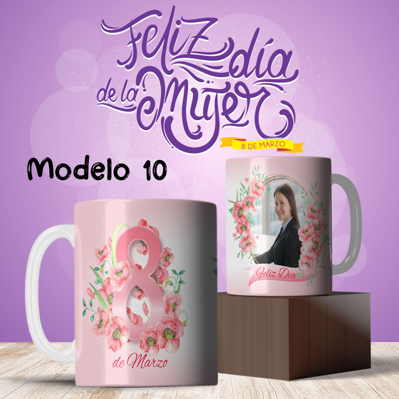 Taza personalizada Día de la Mujer